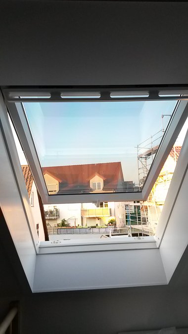 Dachflächenfenster Hitzeschutz